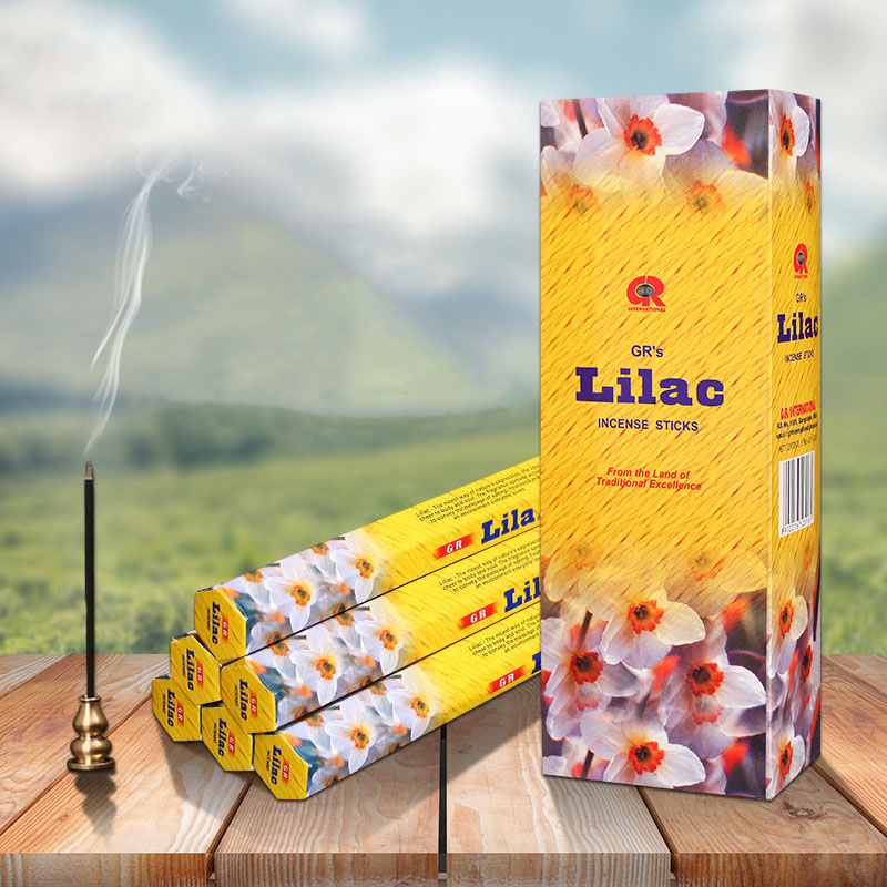 Candle Supplies India - Índia incenso cravo lilás aromaterpay incenso