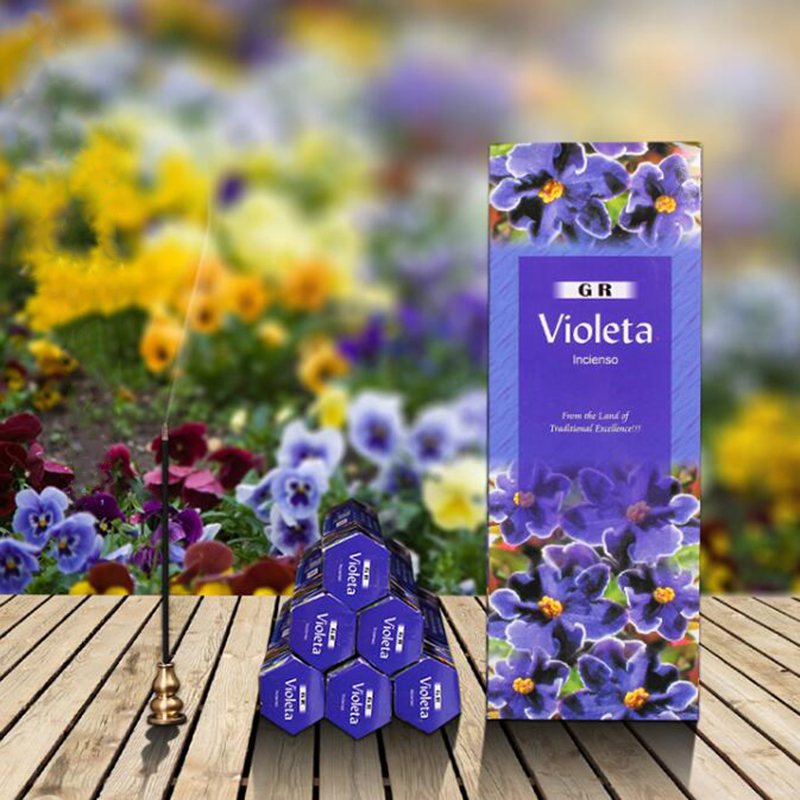 Índia incenso violeta fragrânc - Candle Supplies India avaliação e preço