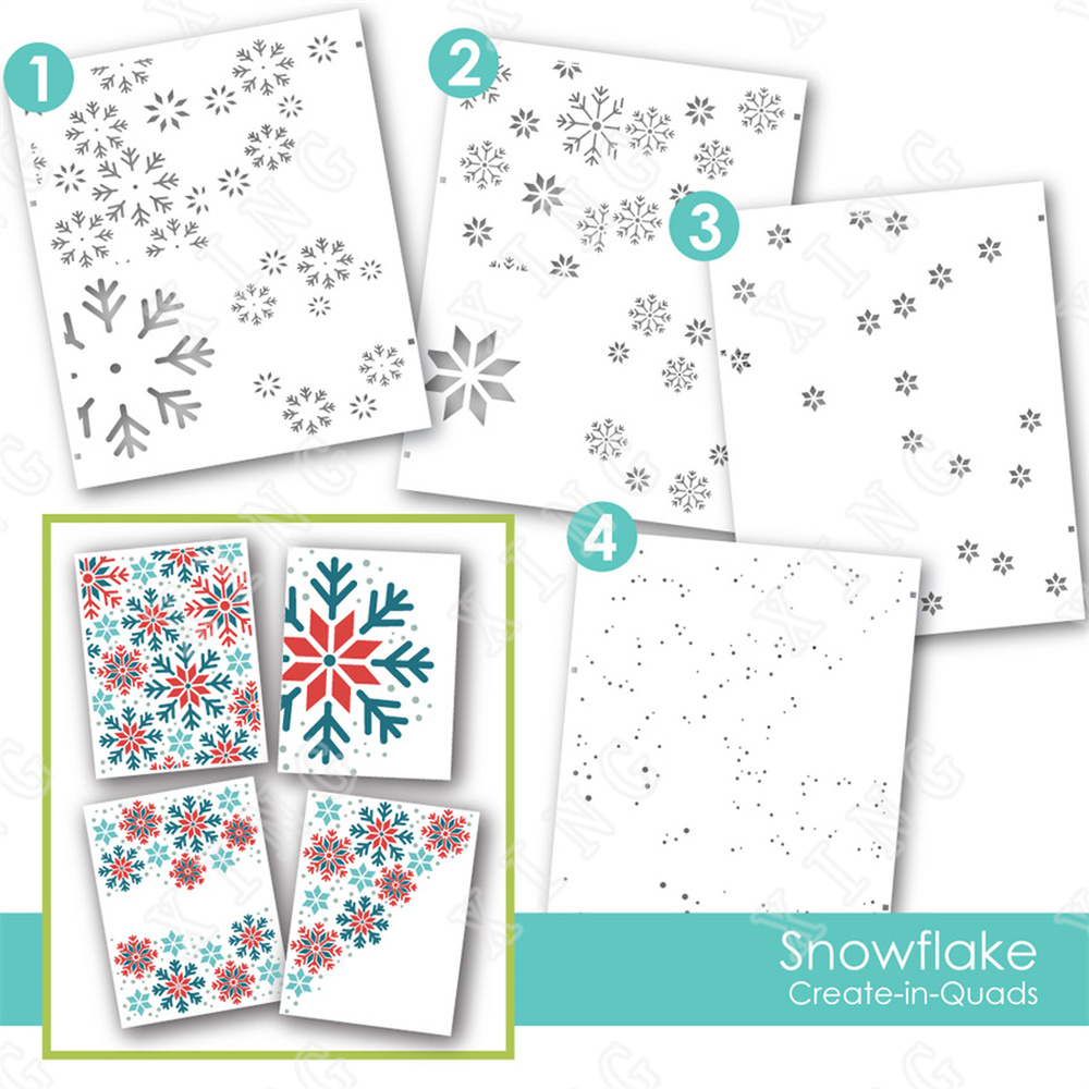 Floco de neve estêncil nova sc - Candle Supplies For Sale avaliação e preço